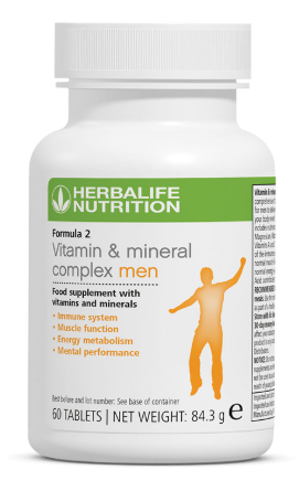 Formula 2 Vitamin & Mineral Complex Men 60 tablets